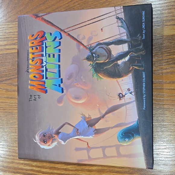 Dreamworks | Office | Dreamworks The Art Of Monsters Vs Aliens | Poshmark